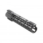 AR-15 12" Super Slim Light Keymod Free Float Handguard w/Steel Barrel Nut 